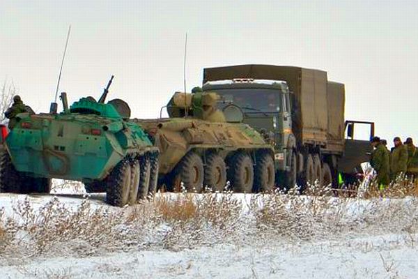 Русские боевики начинают постепенную переброску сил обратно на РФ