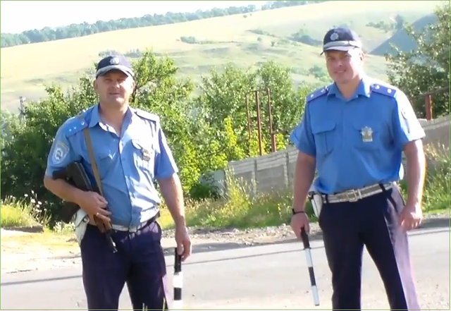 Помогал боевикам из банды Пономарева, но продолжает работать в ГАИ