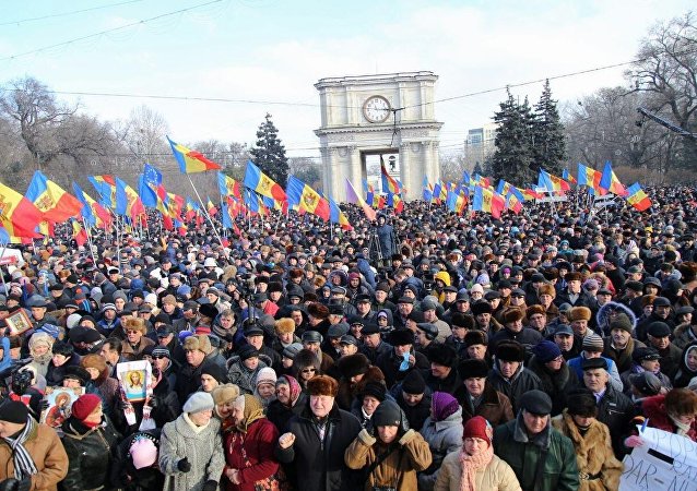 Майдан в Молдове: протестующие предупреждают Украину о предательстве ЕС