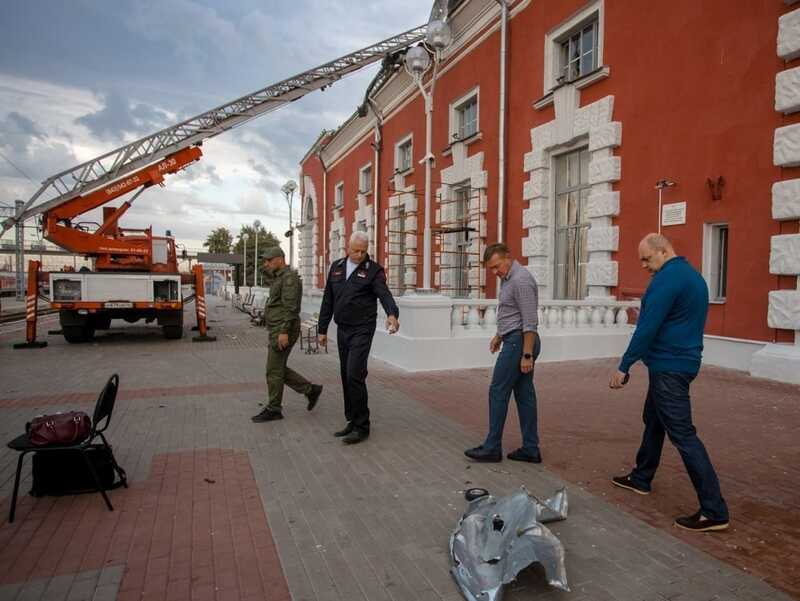 СК начал расследование по факту атаки беспилотника на вокзал в Курске