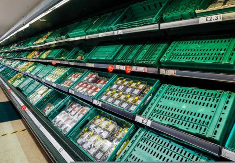 Магазины Бельгии столкнулись с нехваткой продуктов из-за протестов фермеров