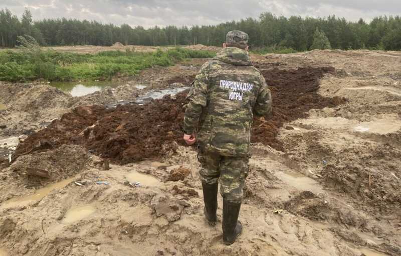 Лесфонд ХМАО превратили в отстойник отходов с КОС Сургута