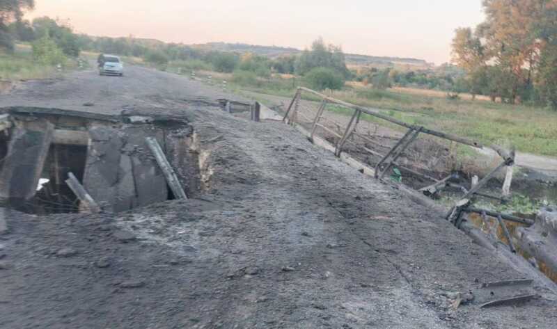 В Курской области повреждён второй мост через Сейм, снабжение осложнено