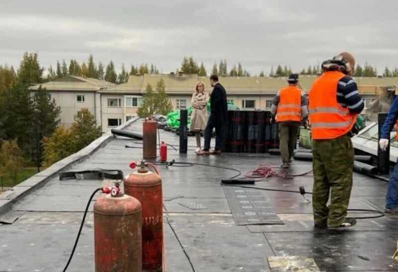 Ремонт школы во Всеволожске проводился во время уроков, вызывав недовольство родителей