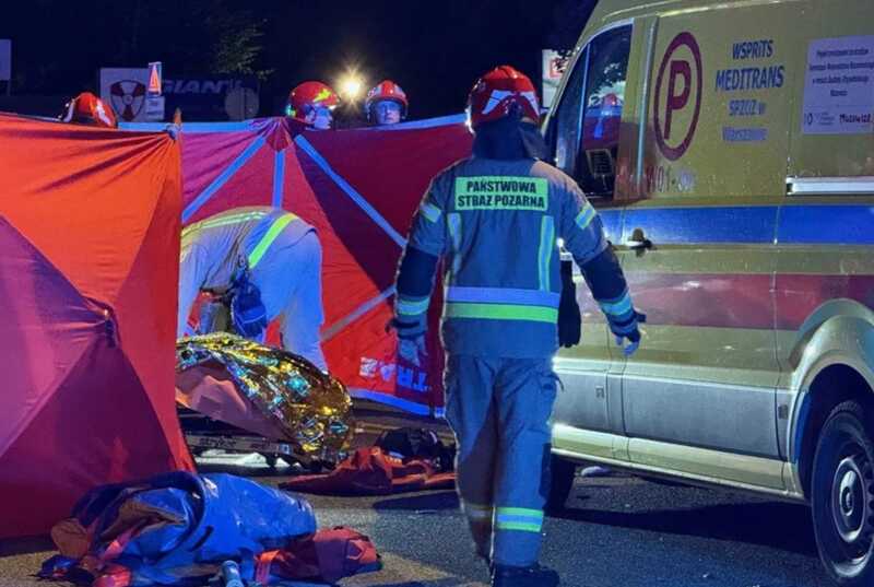 В Варшаве произошло смертельное ДТП