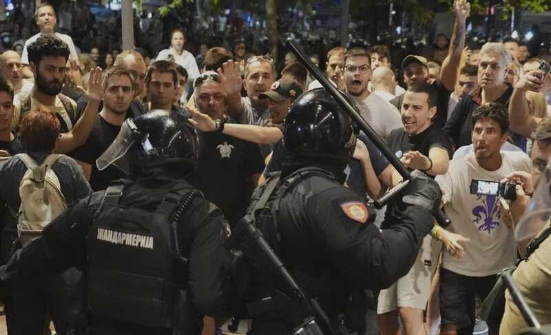 В Сербии протесты переросли в массовые беспорядки: есть пострадавшие с обоих сторон