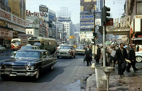 Таймс-сквер, 1960 год